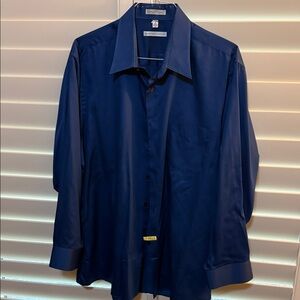 Geoffrey Beene Deep Blue Dress Shirt